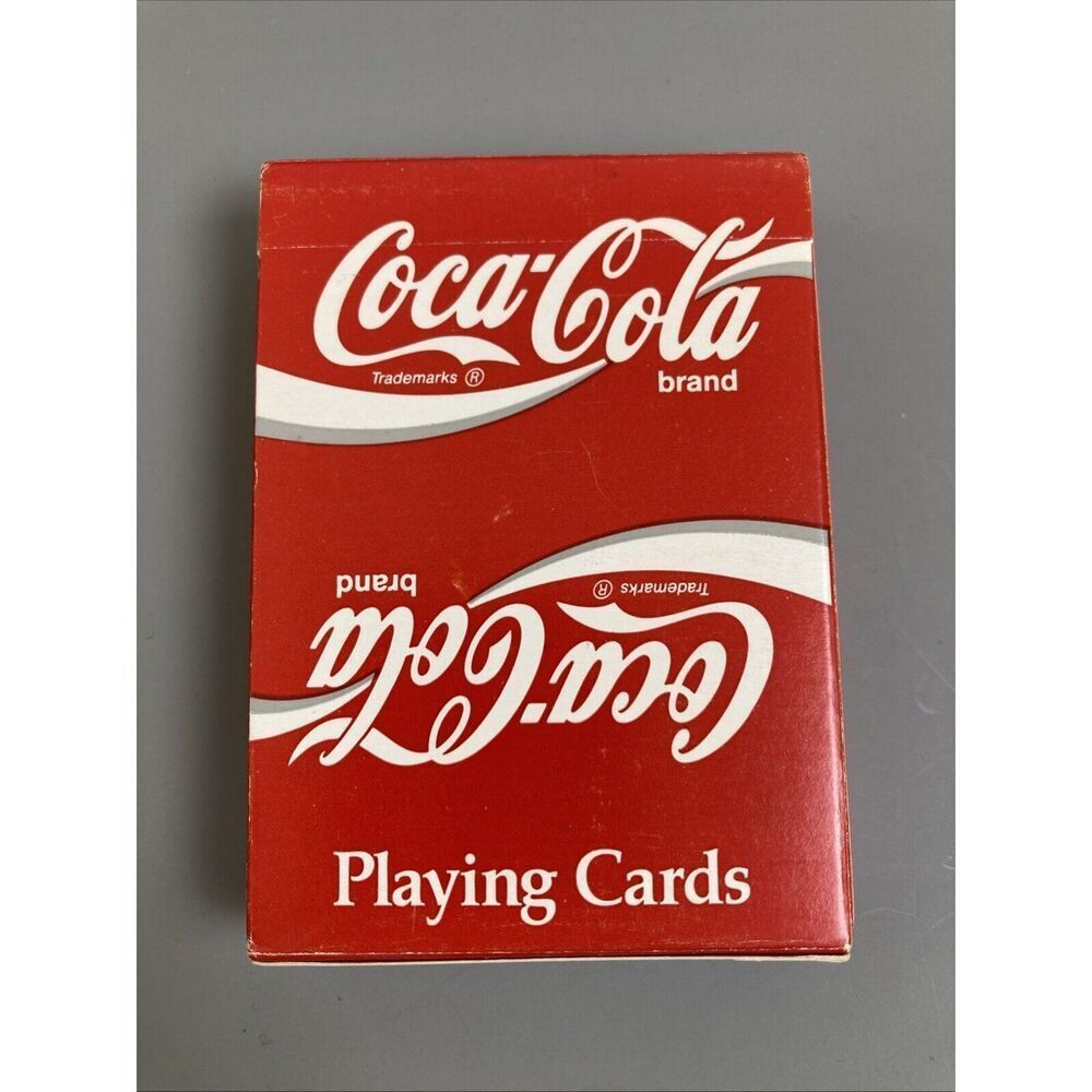 Vintage‎ Coca-Cola Playing Cards #351 EUC